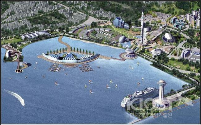 The theme of the Yeosu Expo 'The Living Ocean and Coast' 의 사진