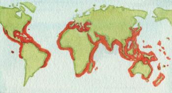 전 세계의 해마 분포 지역